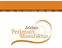 Tablet Screenshot of perlmutt.at